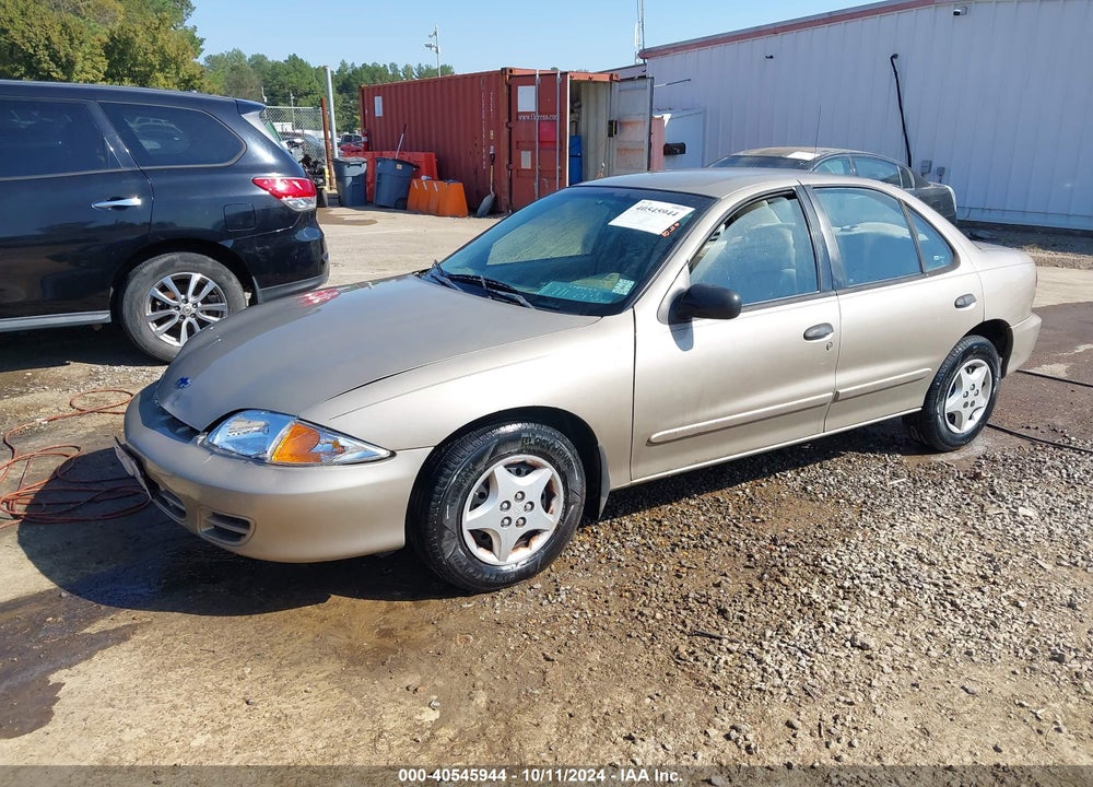 2002 CHEVROLET CAVALIER VIN: 1G1JC524227441706