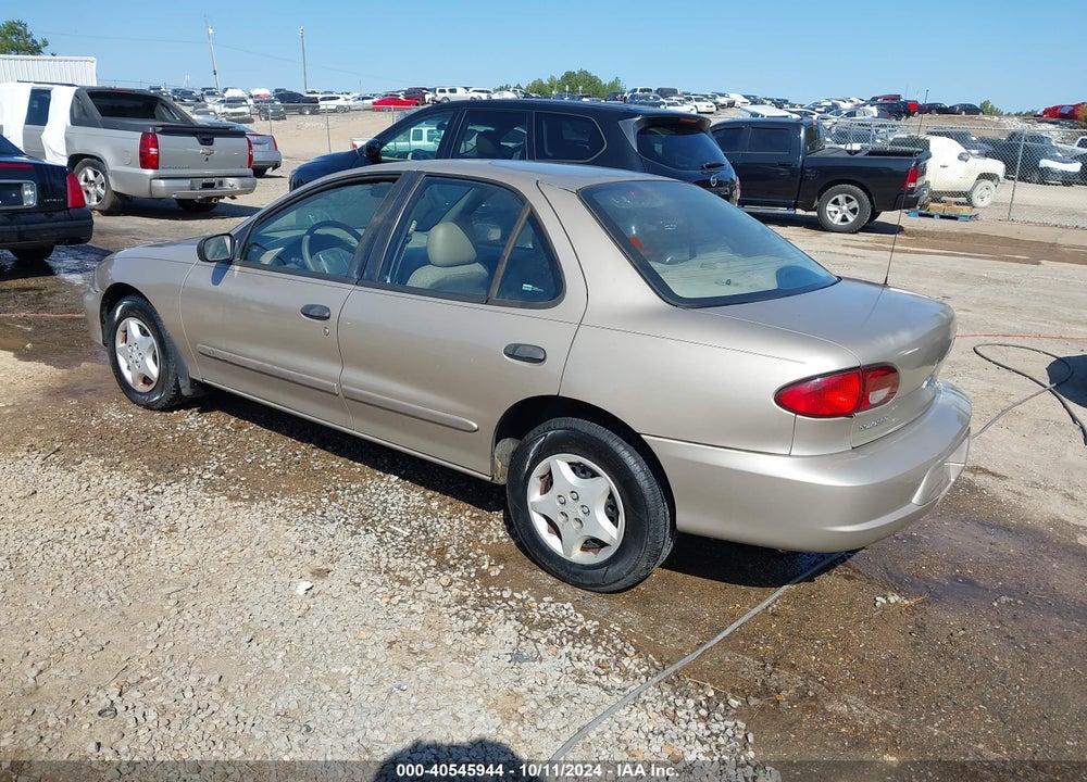 2002 CHEVROLET CAVALIER VIN: 1G1JC524227441706