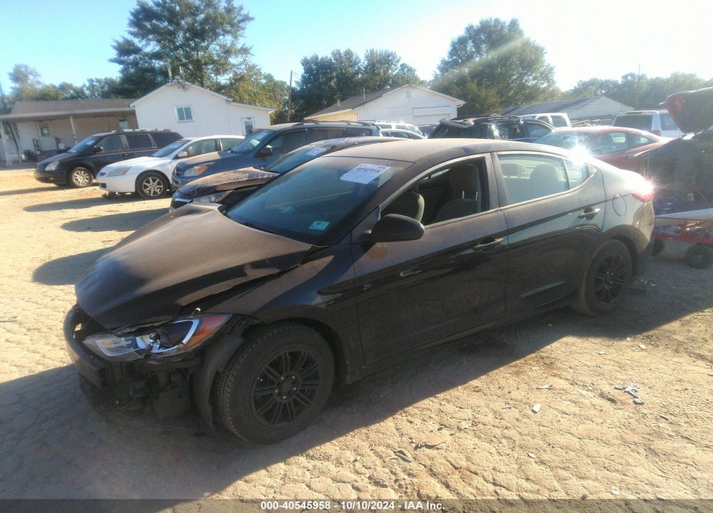 2017 HYUNDAI ELANTRA SE VIN: KMHD74LFXHU422202