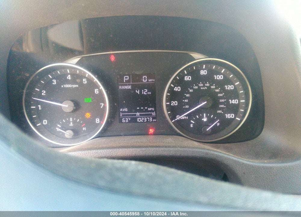 2017 HYUNDAI ELANTRA SE VIN: KMHD74LFXHU422202