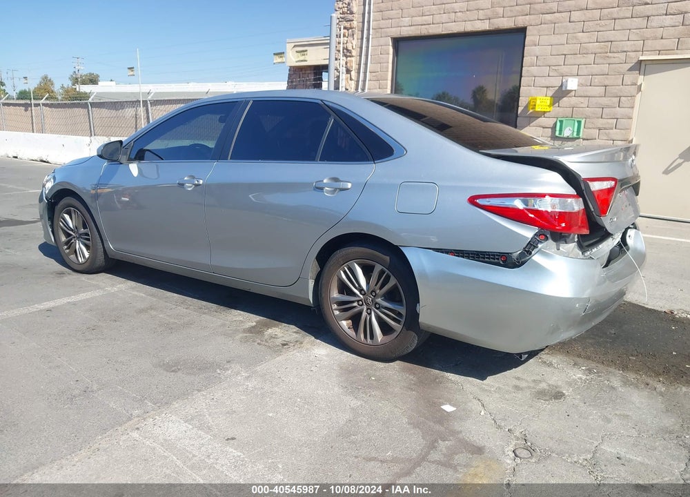 2016 TOYOTA CAMRY SE VIN: 4T1BF1FK9GU169714
