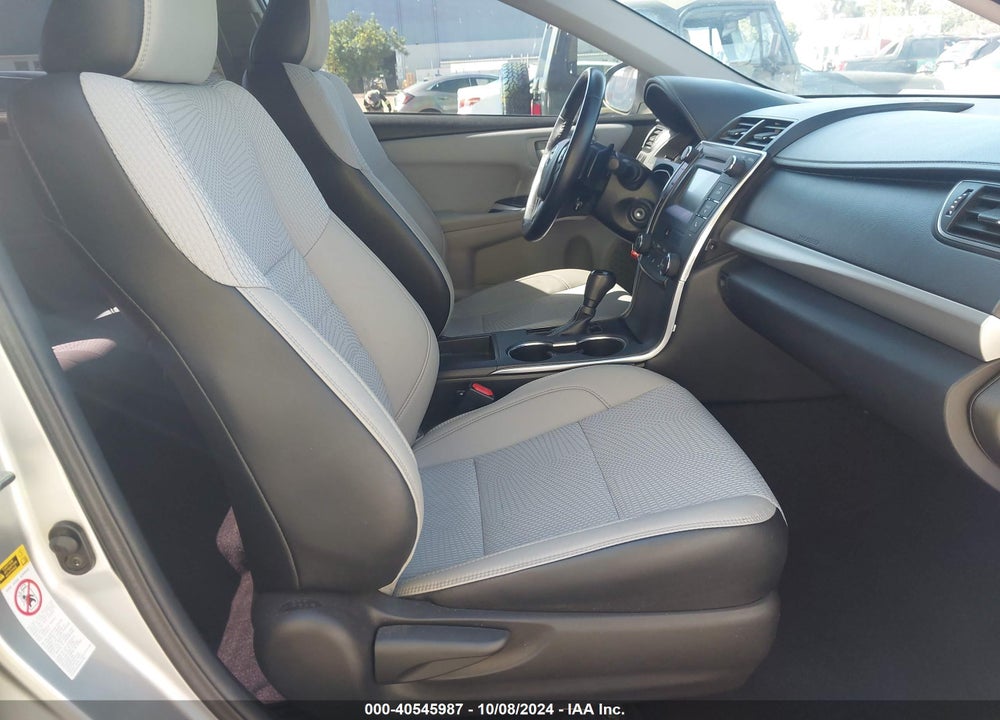 2016 TOYOTA CAMRY SE VIN: 4T1BF1FK9GU169714