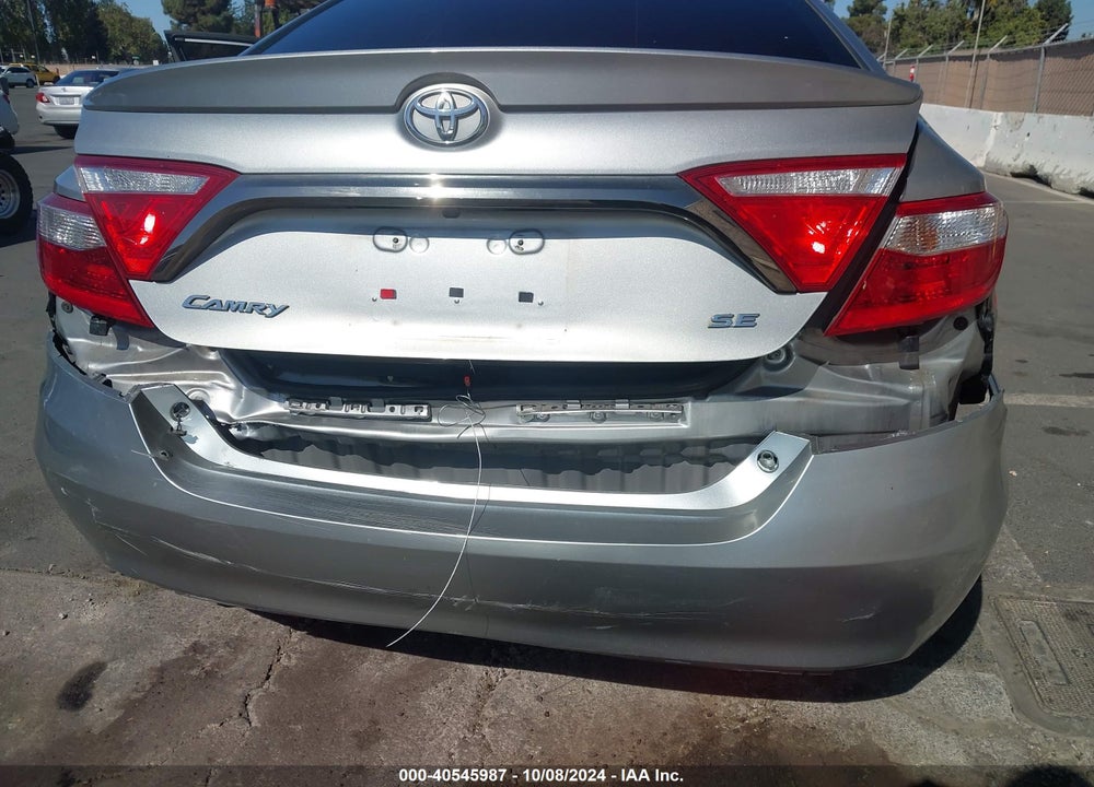 2016 TOYOTA CAMRY SE VIN: 4T1BF1FK9GU169714