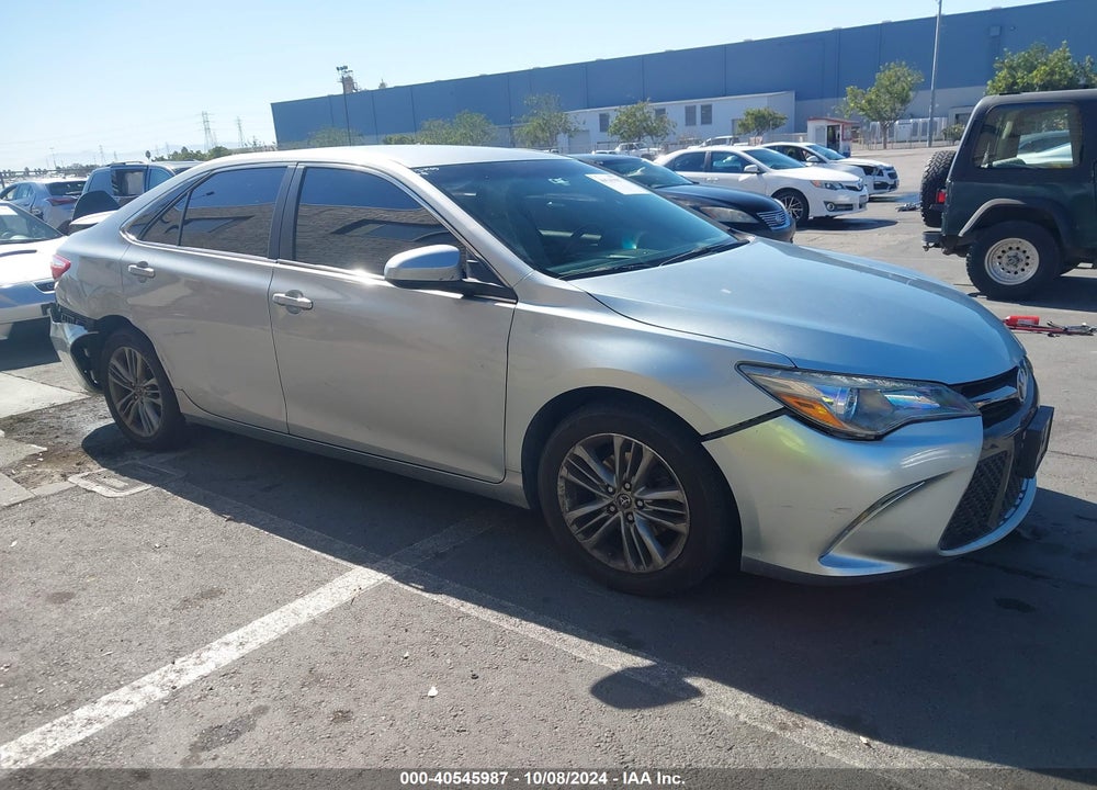 2016 TOYOTA CAMRY SE VIN: 4T1BF1FK9GU169714