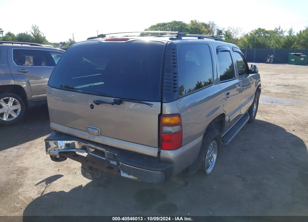 2001 CHEVROLET TAHOE LT VIN: 1GNEK13T61J267190