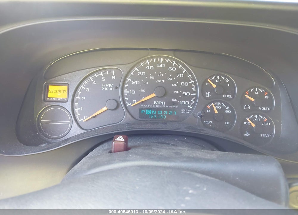 2001 CHEVROLET TAHOE LT VIN: 1GNEK13T61J267190