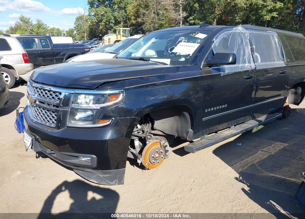 2017 CHEVROLET SUBURBAN LT VIN: 1GNSKHKC8HR380759