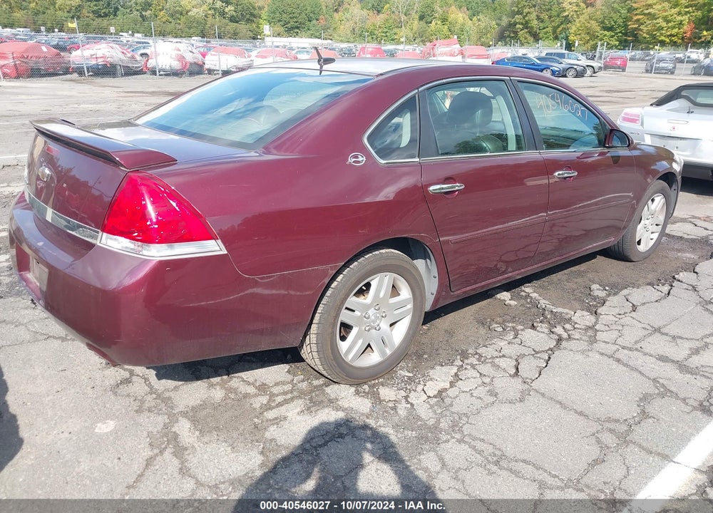 2007 CHEVROLET IMPALA LTZ VIN: 2G1WU58R379331744