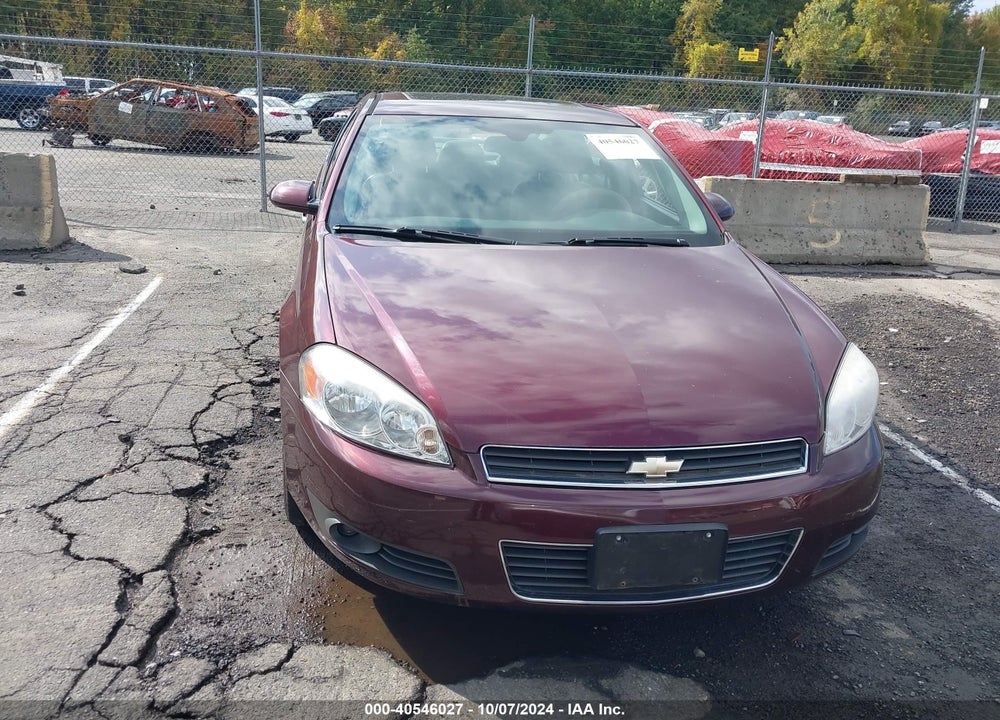 2007 CHEVROLET IMPALA LTZ VIN: 2G1WU58R379331744