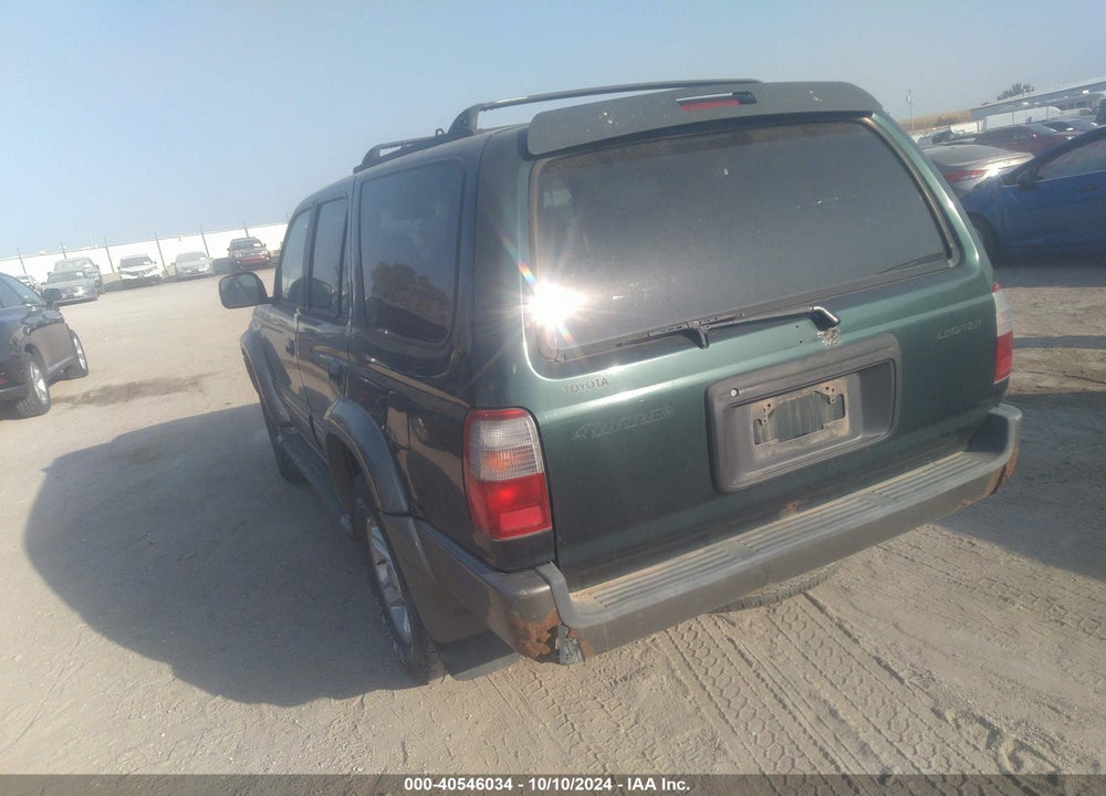 2000 TOYOTA 4RUNNER LIMITED VIN: JT3HN87R2Y0260617