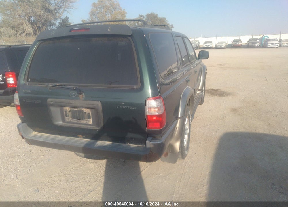 2000 TOYOTA 4RUNNER LIMITED VIN: JT3HN87R2Y0260617