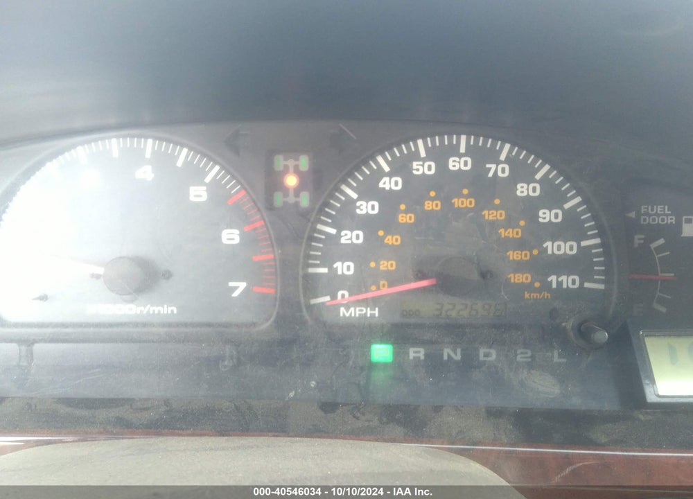 2000 TOYOTA 4RUNNER LIMITED VIN: JT3HN87R2Y0260617
