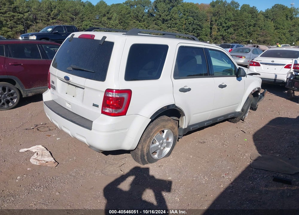 2012 FORD ESCAPE XLT VIN: 1FMCU9DG3CKB18190
