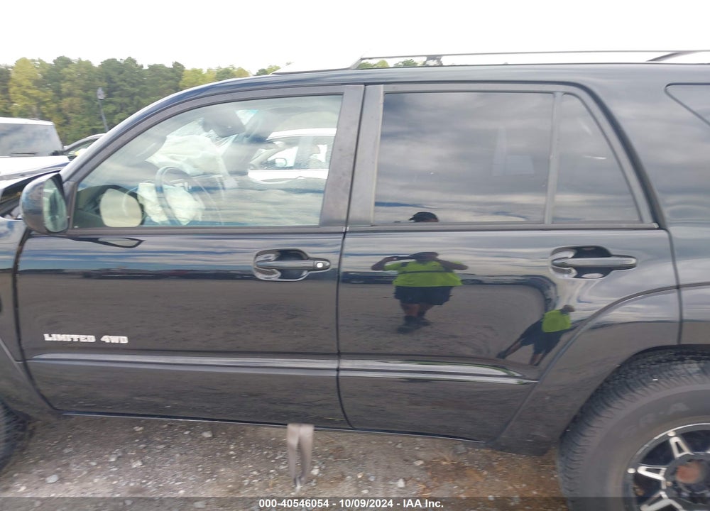 2004 TOYOTA 4RUNNER LIMITED V8 VIN: JTEBT17R148011084
