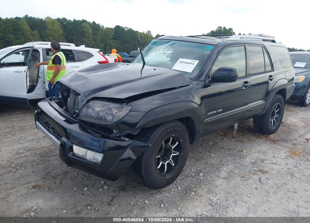 2004 TOYOTA 4RUNNER LIMITED V8 VIN: JTEBT17R148011084