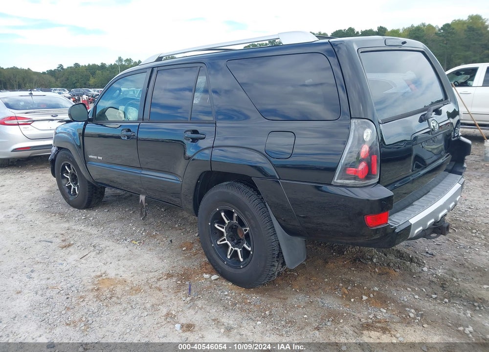 2004 TOYOTA 4RUNNER LIMITED V8 VIN: JTEBT17R148011084