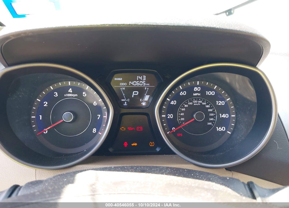 2013 HYUNDAI ELANTRA LIMITED VIN: 5NPDH4AE9DH344446
