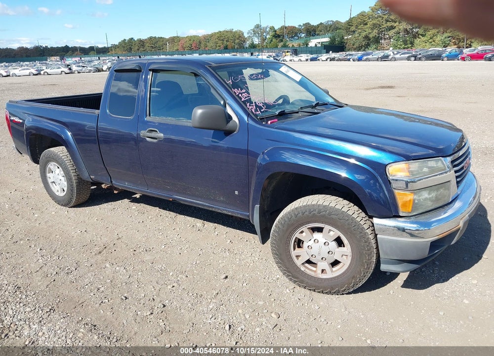 2007 GMC CANYON SLE2 VIN: 1GTDT19E278251997