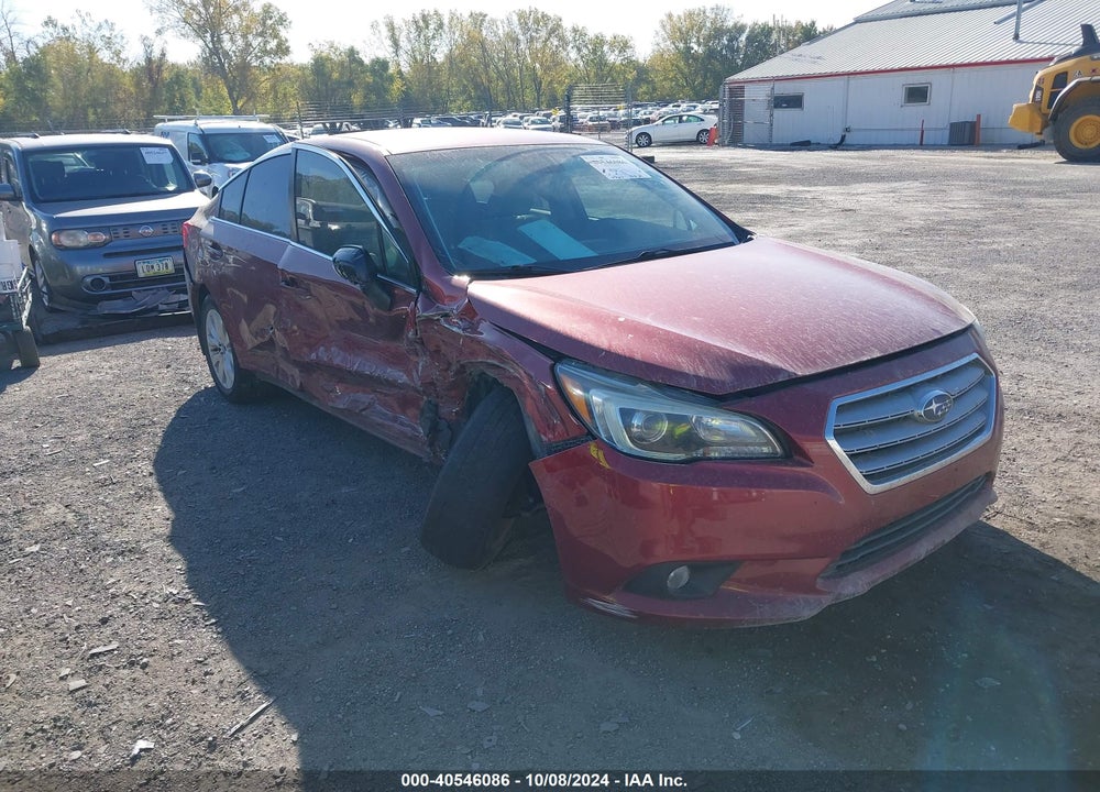 2016 SUBARU LEGACY 2.5I PREMIUM VIN: 4S3BNBF63G3005414