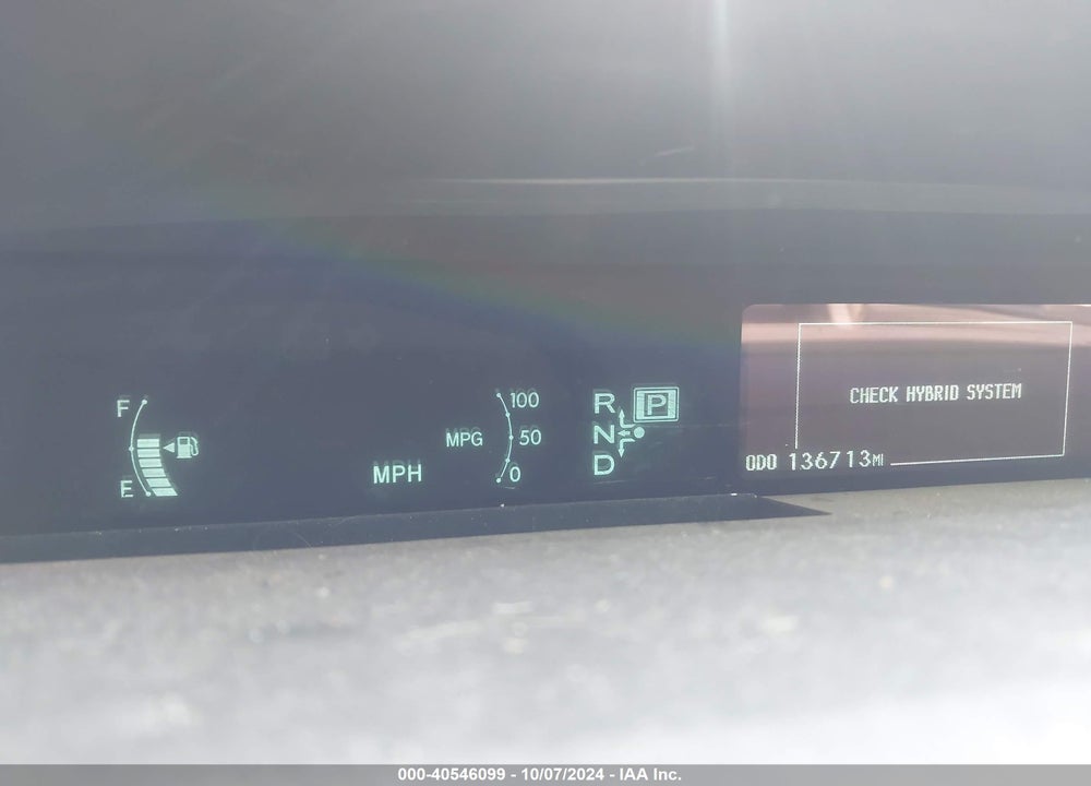 2010 TOYOTA PRIUS II VIN: JTDKN3DU4A0143348
