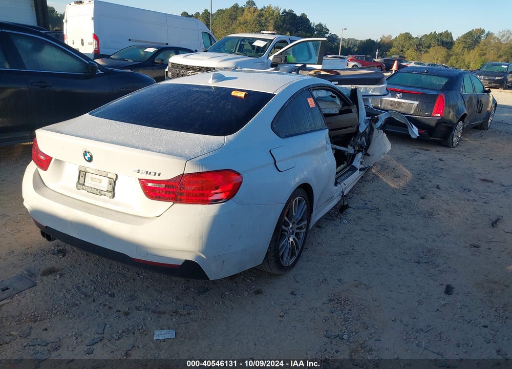 2017 BMW 430I VIN: WBA4R7C54HK876526