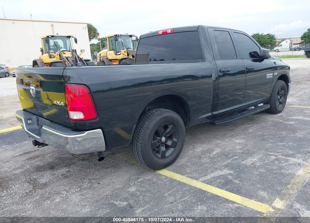2017 RAM 1500 TRADESMAN QUAD CAB 4X4 6'4 BOX VIN: 1C6RR7FT8HS554322