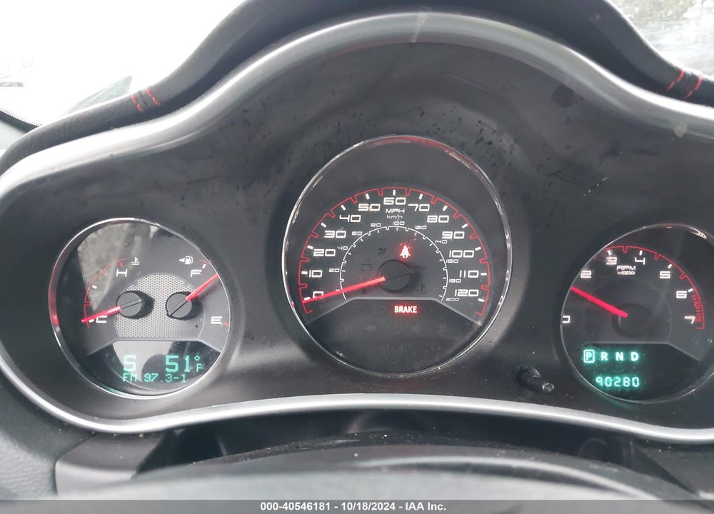 2011 DODGE AVENGER MAINSTREET VIN: 1B3BD1FGXBN574202