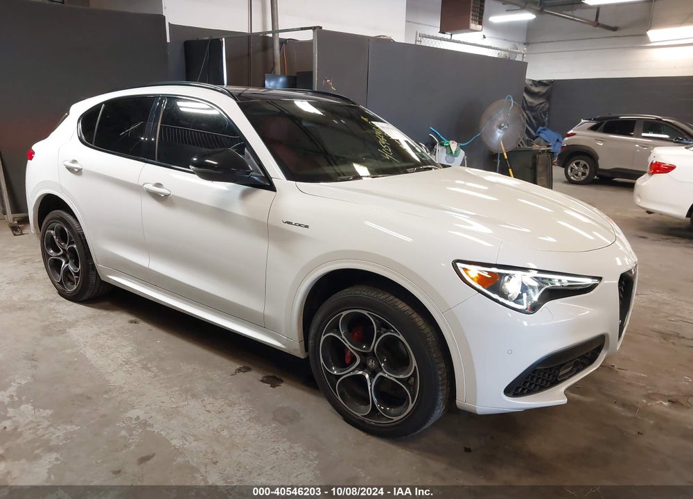 2022 ALFA ROMEO STELVIO VELOCE TI AWD VIN: ZASPAKBN6N7D50089