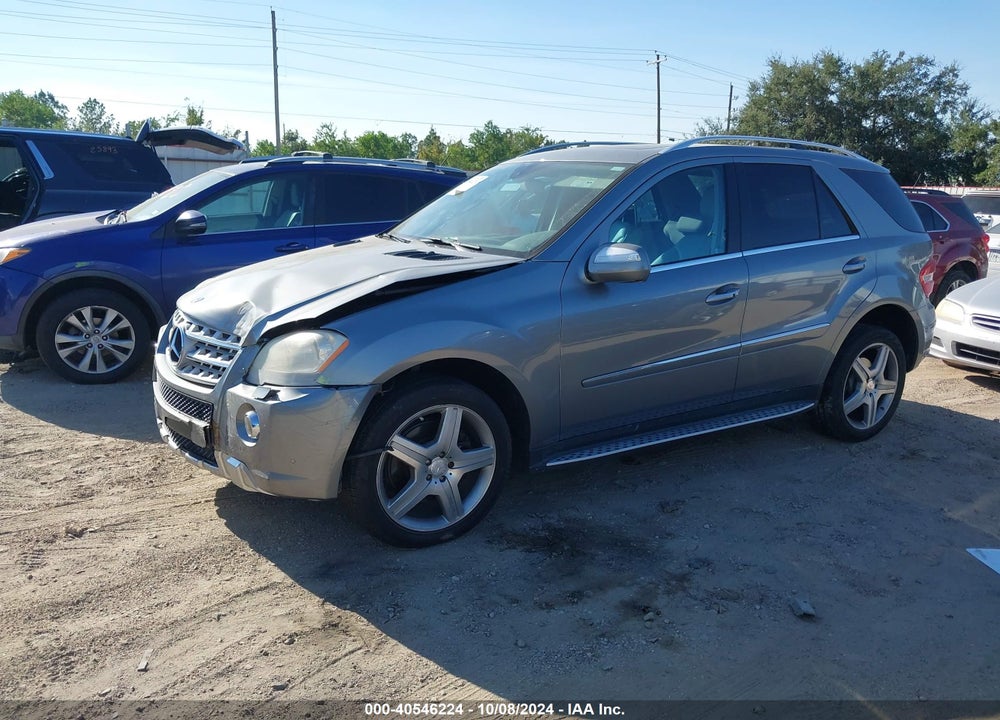 2010 MERCEDES-BENZ ML 550 4MATIC VIN: 4JGBB7CB9AA597777