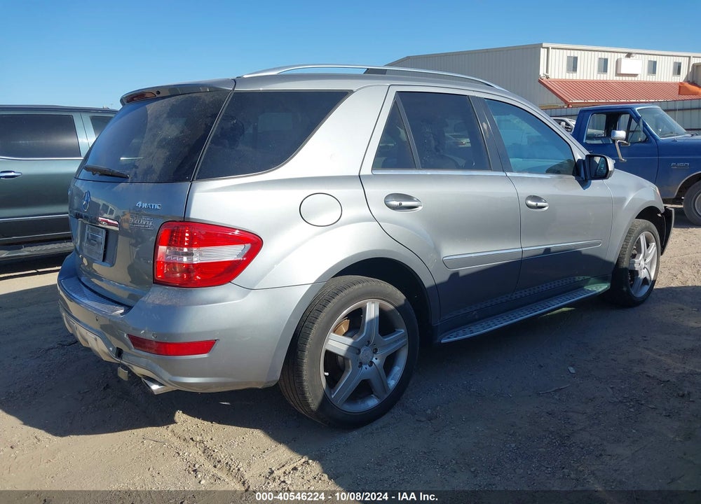2010 MERCEDES-BENZ ML 550 4MATIC VIN: 4JGBB7CB9AA597777