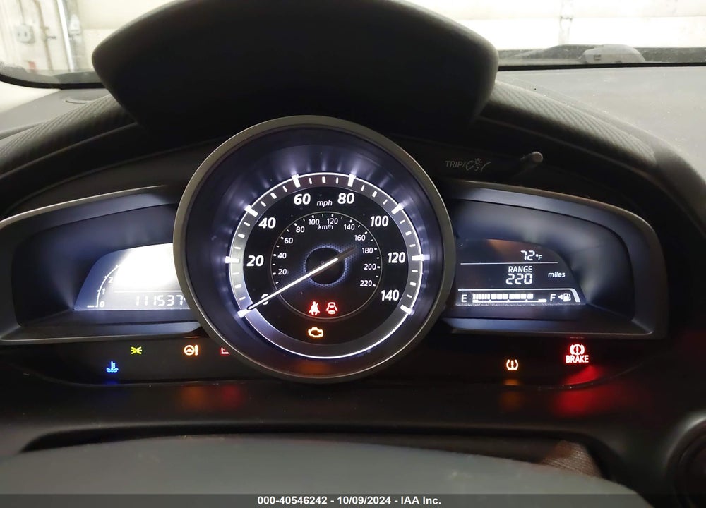 2016 MAZDA CX-3 SPORT VIN: JM1DKDB72G0131163