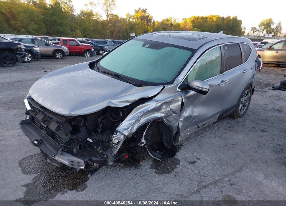 2018 HONDA CR-V EX-L/EX-L NAVI VIN: 7FARW2H86JE079547