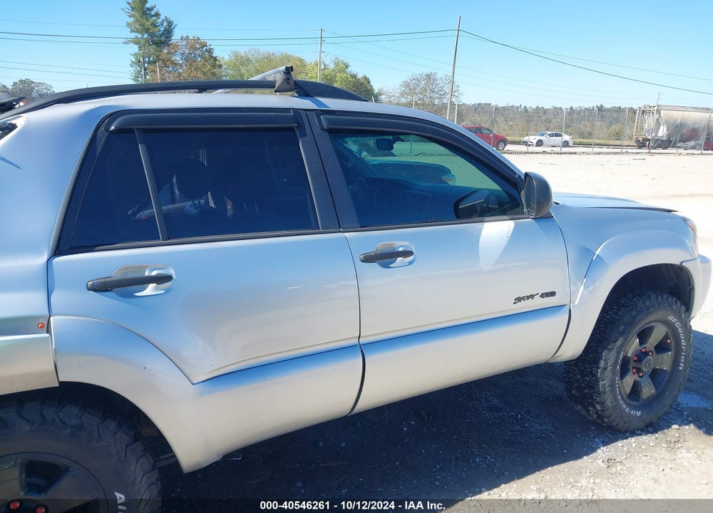 2006 TOYOTA 4RUNNER SR5 V6 VIN: JTEBU14R868061503
