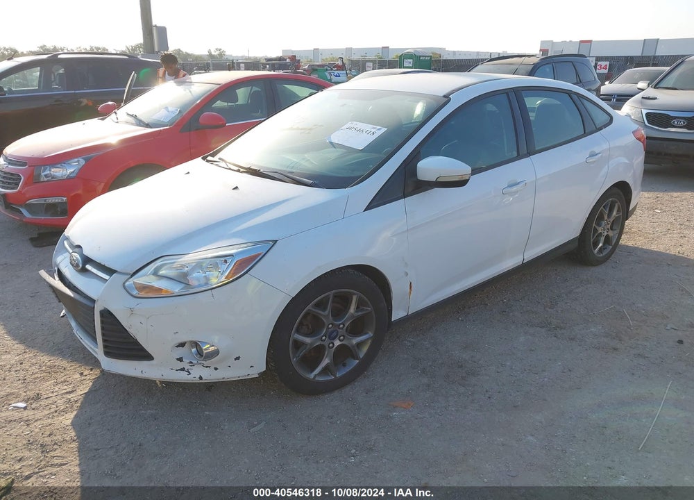 2013 FORD FOCUS SE VIN: 1FADP3F28DL236834
