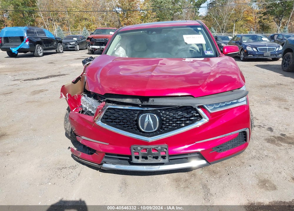 2019 ACURA MDX TECH PKG VIN: 5J8YD4H53KL032121