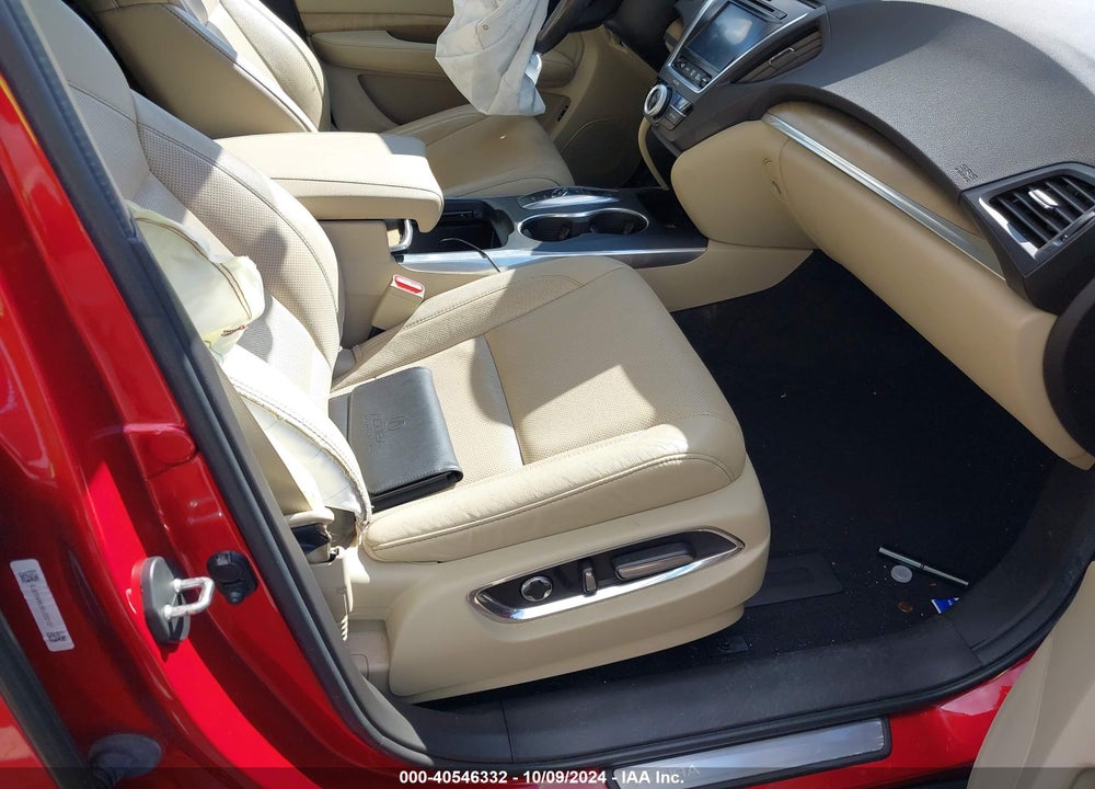 2019 ACURA MDX TECH PKG VIN: 5J8YD4H53KL032121