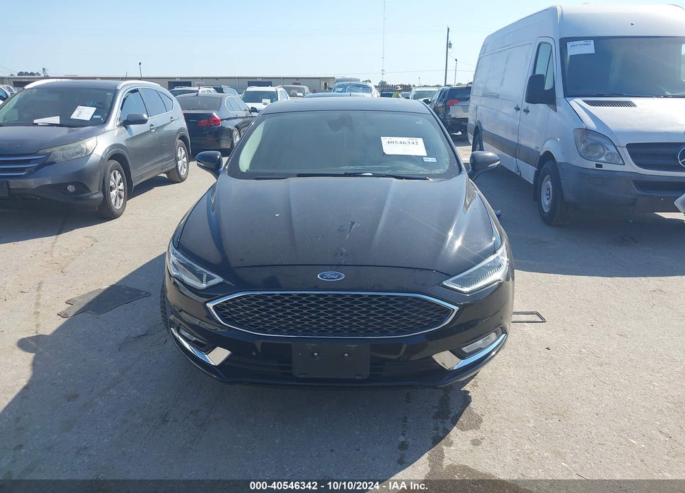 2017 FORD FUSION PLATINUM VIN: 3FA6P0D90HR290417