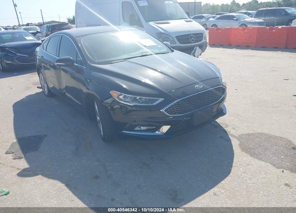 2017 FORD FUSION PLATINUM VIN: 3FA6P0D90HR290417