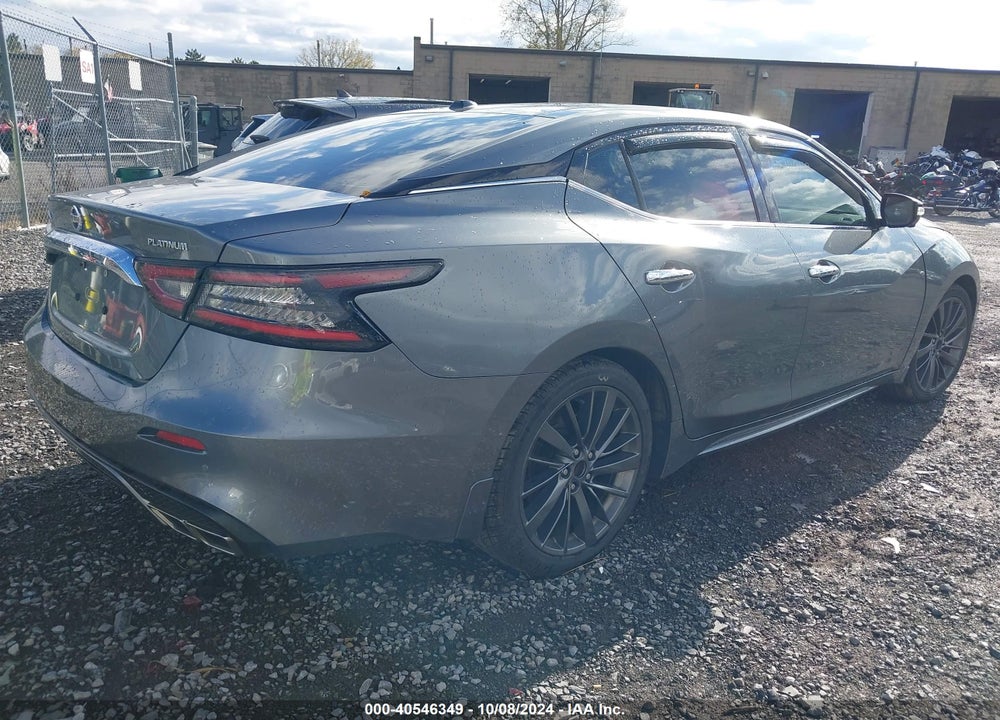 2020 NISSAN MAXIMA PLATINUM XTRONIC CVT VIN: 1N4AA6FV5LC376208
