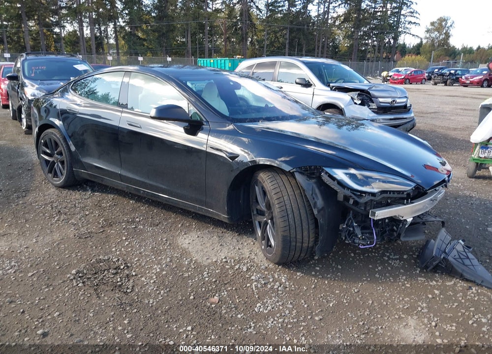 2022 TESLA MODEL S PLAID TRI MOTOR ALL-WHEEL DRIVE VIN: 5YJSA1E6XNF496698