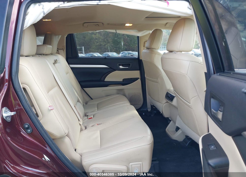 2017 TOYOTA HIGHLANDER XLE VIN: 5TDJZRFH4HS406206