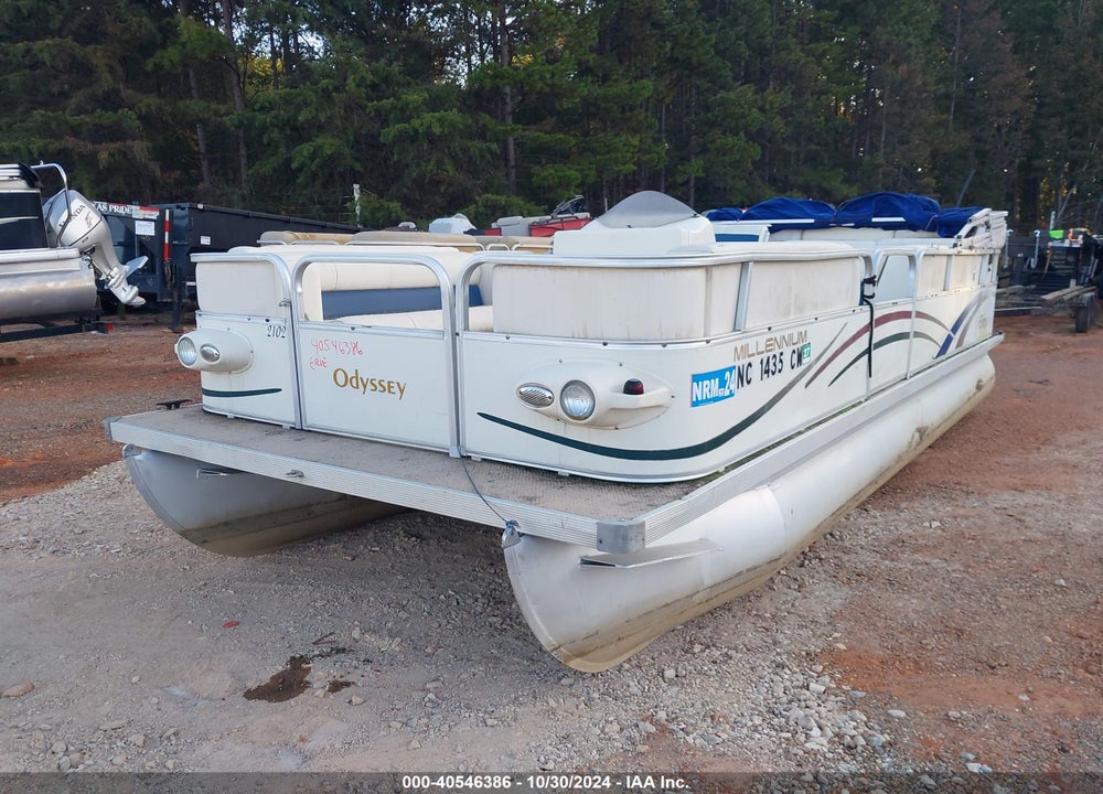 2003 ODYSSEY MILLENIUM PONTOON BOAT VIN: 4J203
