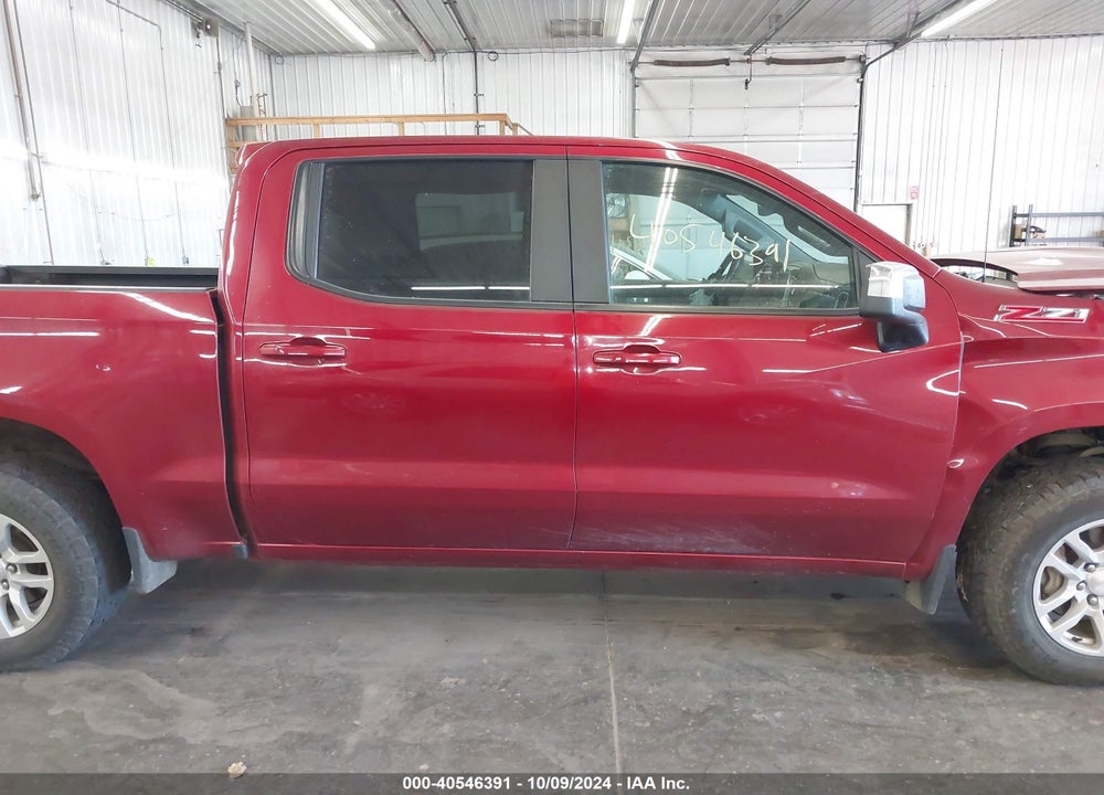 2021 CHEVROLET SILVERADO 1500 4WD SHORT BED LT VIN: 1GCUYDED8MZ188572