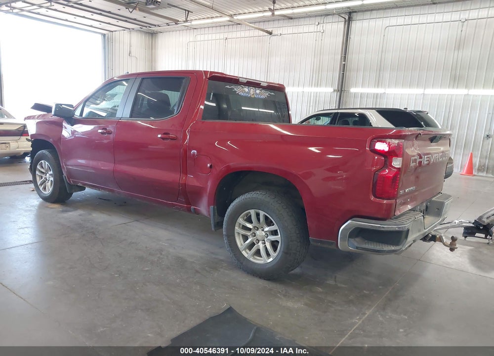 2021 CHEVROLET SILVERADO 1500 4WD SHORT BED LT VIN: 1GCUYDED8MZ188572