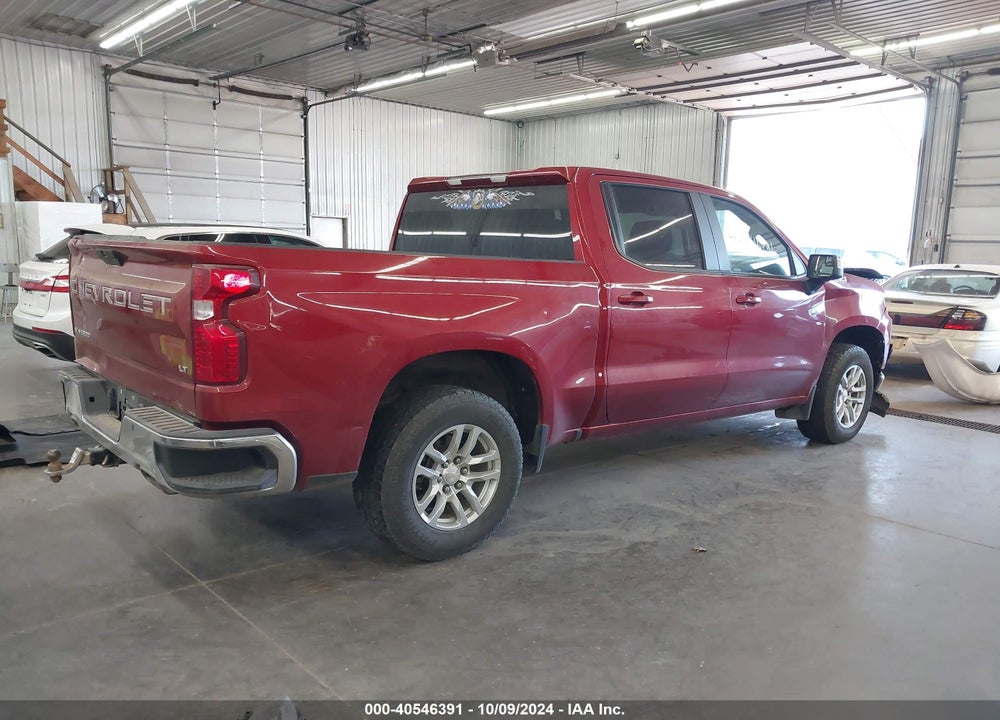 2021 CHEVROLET SILVERADO 1500 4WD SHORT BED LT VIN: 1GCUYDED8MZ188572