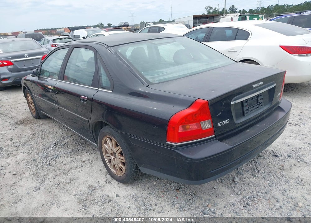 2004 VOLVO S80 2.5T VIN: YV1TH59H141379516