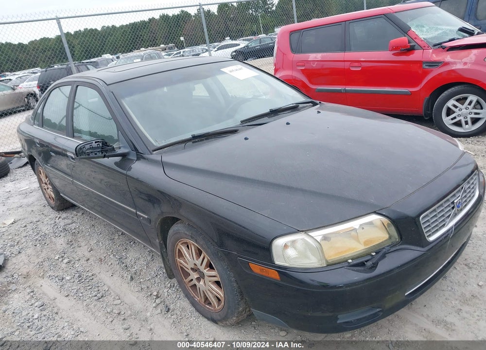 2004 VOLVO S80 2.5T VIN: YV1TH59H141379516