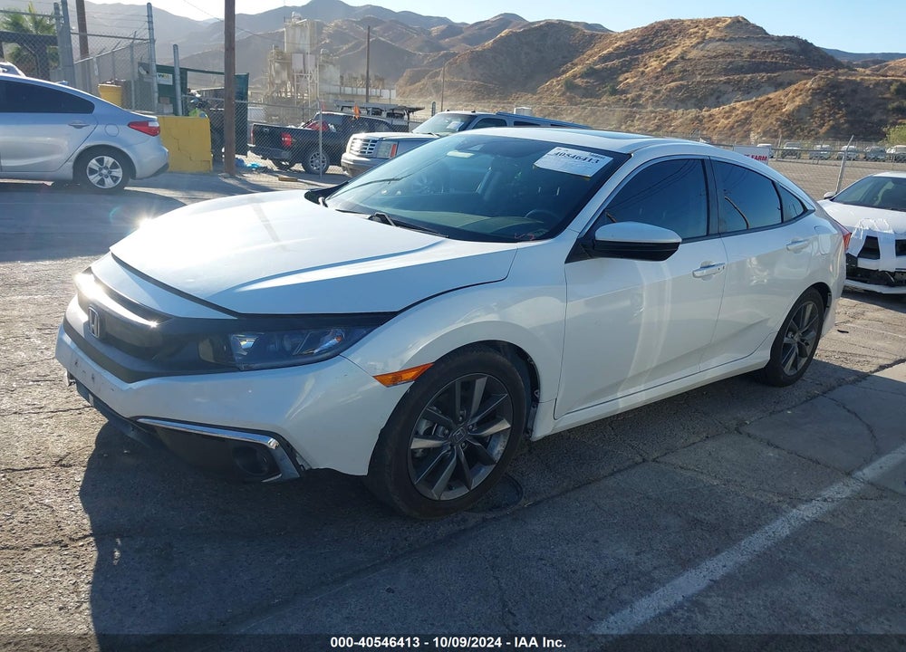 2019 HONDA CIVIC EX VIN: JHMFC1F35KX008824