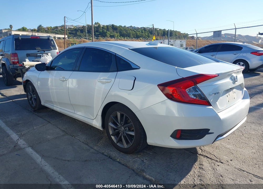 2019 HONDA CIVIC EX VIN: JHMFC1F35KX008824