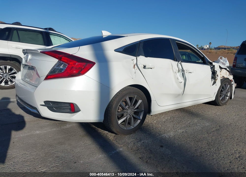2019 HONDA CIVIC EX VIN: JHMFC1F35KX008824